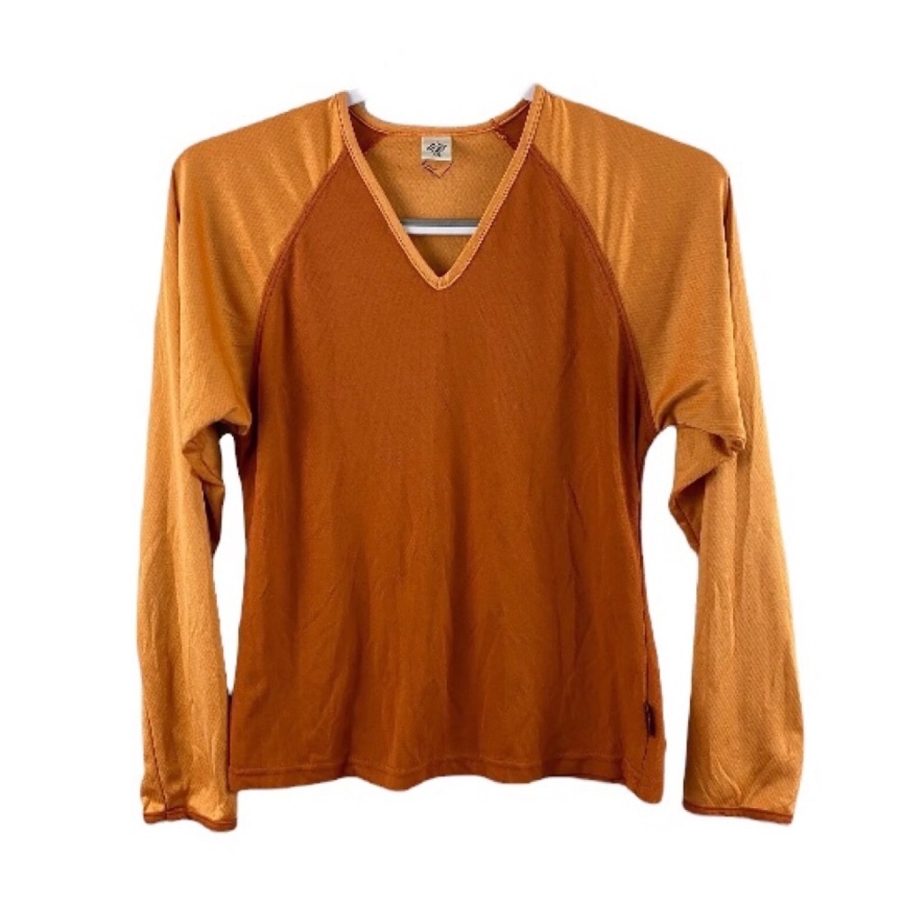prAna V-Neck Long Sleeve Top